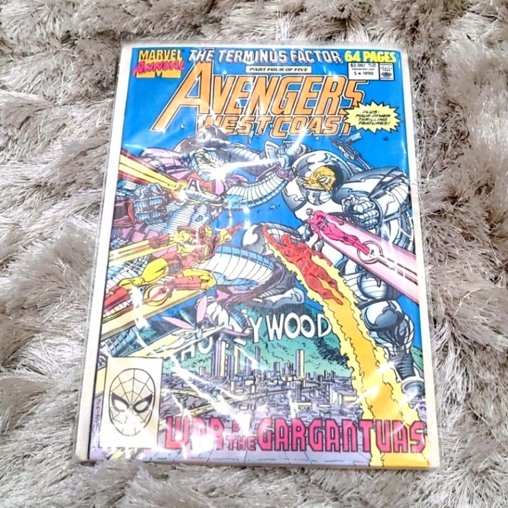 AVENGERS WEST COAST ANNUAL #5 MARVEL COMICS 1990